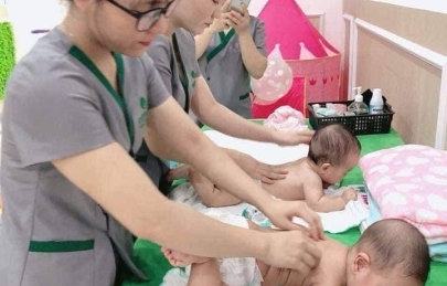 Tắm - Massage Bé Toàn Diện tại nhà