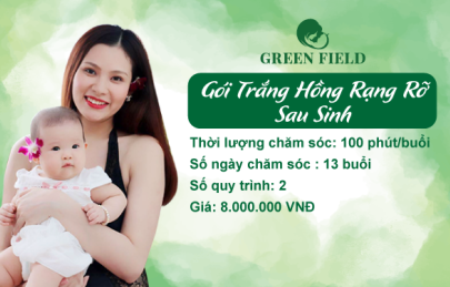 Gói Trắng hồng rạng rỡ sau sinh