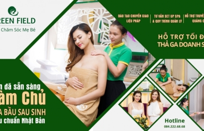  Nhượng quyền kinh doanh spa Green Field